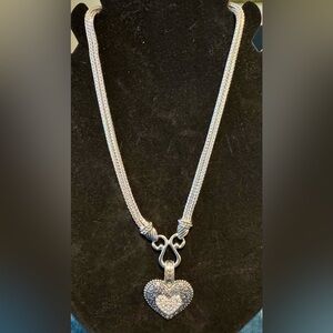 Lia Sophia Vintage Elegant Heart Necklace